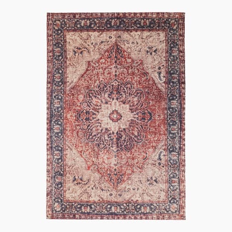 Image of Thread Office Red Persian Printed Area Rug, 200cm x 300cm