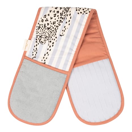 Image of Yvonne Ellen Cheetah Double Oven Glove