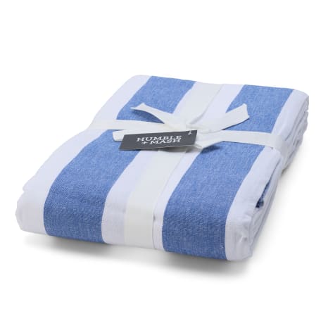 Humble & Mash Royal Blue Striped Tablecloth