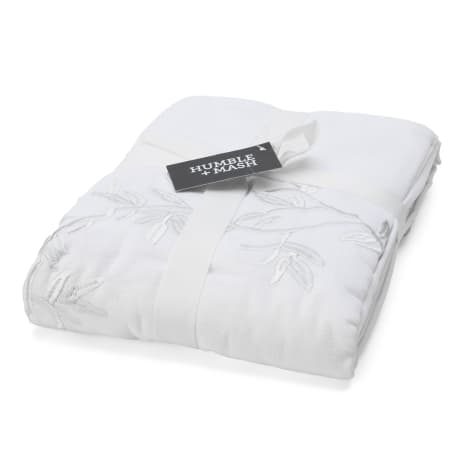 Image of Humble & Mash Harvest Embroidered Silver Tablecloth