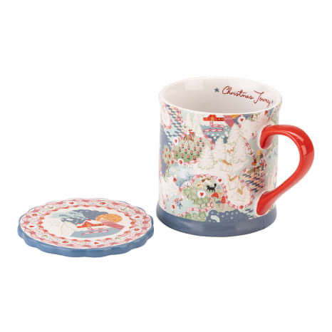 Image of Cath Kidston Christmas Journey Mug & Coaster Set