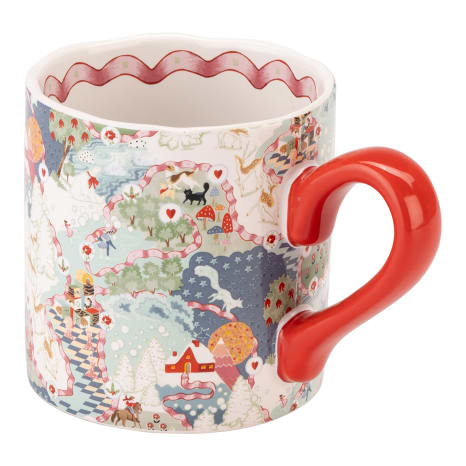 Image of Cath Kidston Christmas Journey Shortie Mug, 240ml