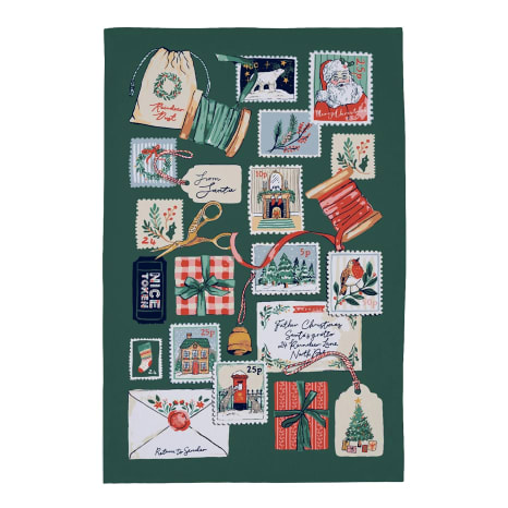 Image of Ulster Weavers Letters to Santa Cotton Tea Towel