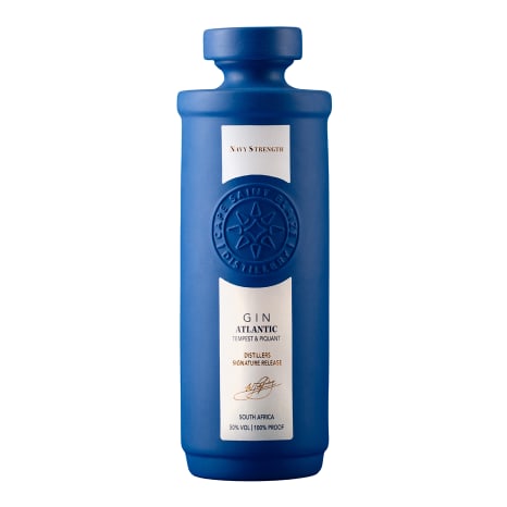 Image of Cape Saint Blaize Limited Edition Atlantic Navy Strength Gin, 750ml