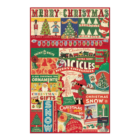 Image of Cavallini & Co Vintage Christmas Puzzle, 500-Piece