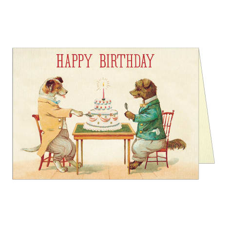 Image of Cavallini & Co Birthday Dog Single Greeting Card