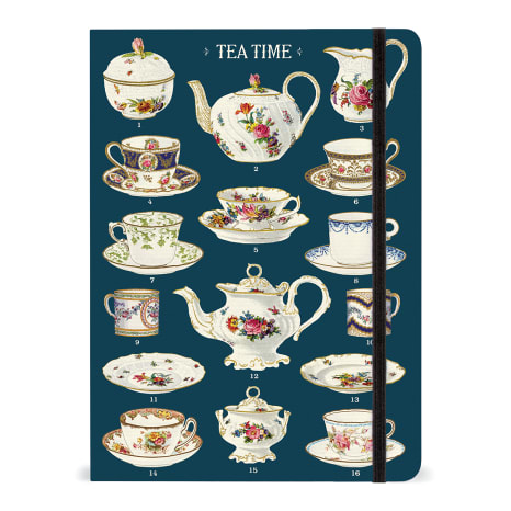 Image of Cavallini & Co Large Tea Time Notebook