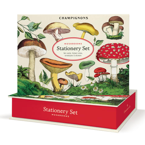 Image of Cavallini & Co Mushrooms Stationery Set