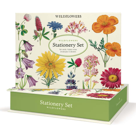 Image of Cavallini & Co Wildflowers Stationery Set