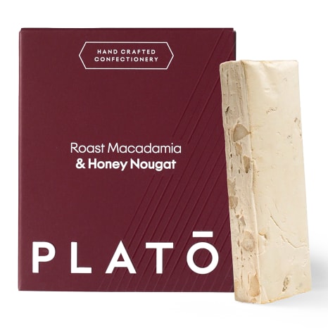 Image of Plato Coffee Roast Macadamia & Honey Nougat, 64g