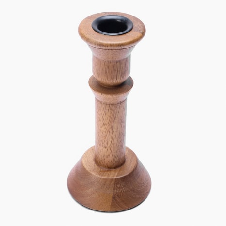 Image of Thread Office Classic Wooden Dinner Candle Holder