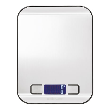 Image of Mellerware Weigh 2 Go Kitchen Scale with LCD Display