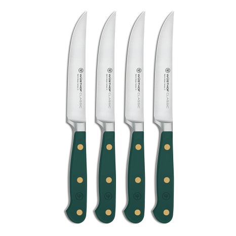 Image of Wusthof Classic Colours Rosemary Steak Knives, Set of 4