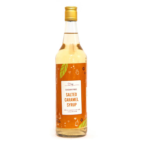 Image of The SIP Store Sugar-Free Salted Caramel Coffee Syrup, 250ml