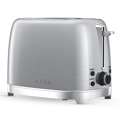 Image of Riva Stainless Steel 2-Slice Toaster, 930W