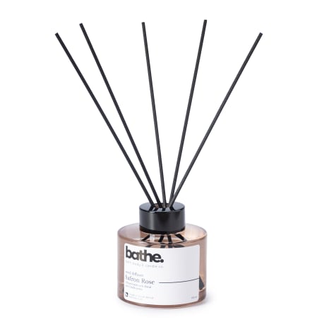 Image of Bathe Saffron Rose Reed Diffuser, 150ml