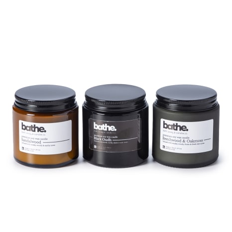 Image of Bathe The Glow Mini Candle Trio, Set of 3