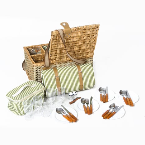 Image of Gift Baskets La Grande Limited Edition 5-Person Picnic Basket