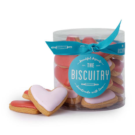 Image of The Biscuitry Iced Sweet Hearts Soetkoekies