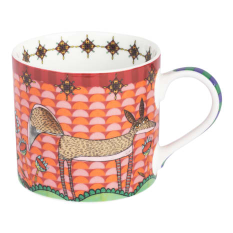Image of Olivia Fox Cappuccino Mug, 300ml