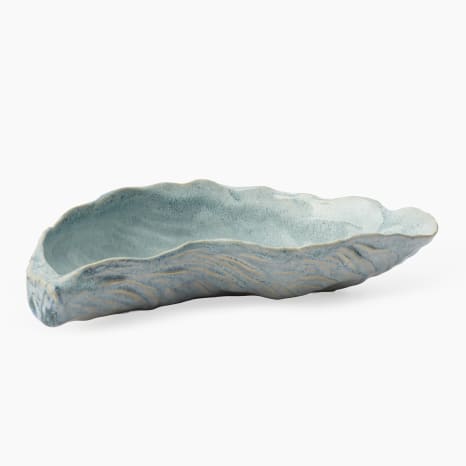 Image of Thread Office Ceramic Mussel Shell Decor Bowl