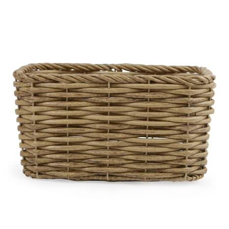 Image of Thread Office Rattan Woven Long Rectangular Planter Basket