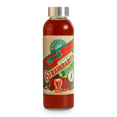 Image of Mercado Strawbarita Cocktail Cordial, 500ml