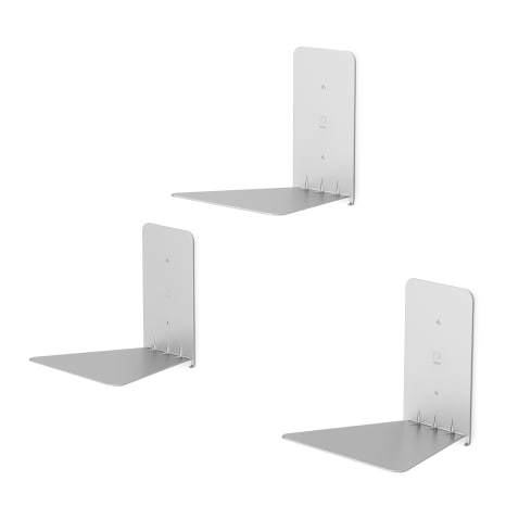 Image of Umbra Silver Conceal Shelves Set, Pack of 3