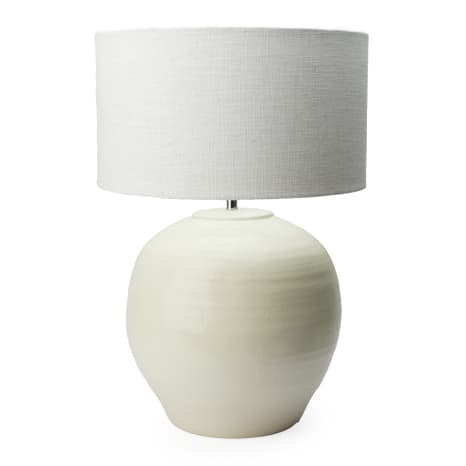 Image of Humble & Mash White Beacon Ceramic Table Lamp