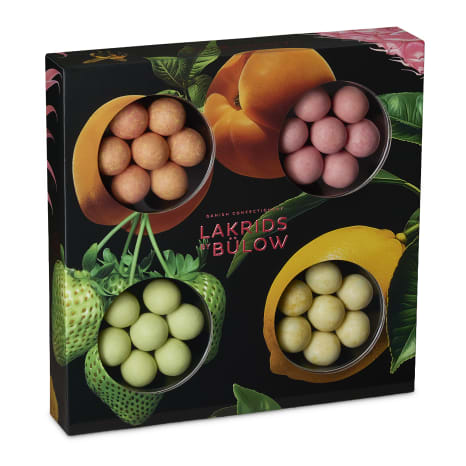 Image of Lakrids by Bulow Summer Chocolate Coated Liquorice Small Selection Box, 175g