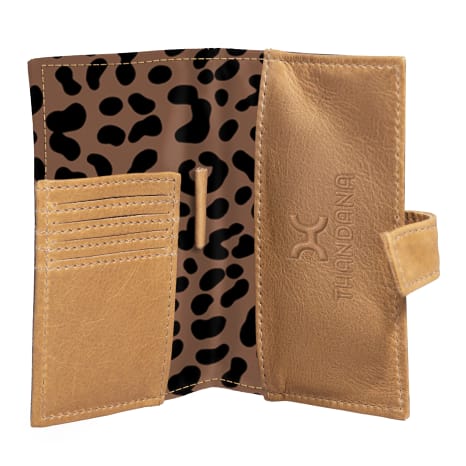 Image of Thandana Laminated Fabric Mini Travel Wallet