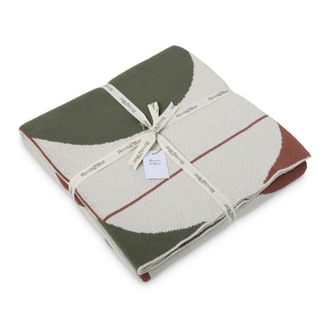 Image of Haven & Hue Abstract Knitted Throw, 130cm x 170cm
