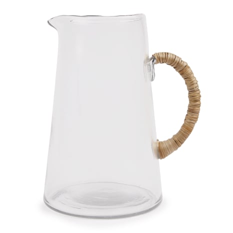 Image of Humble & Mash Rattan & Glass Jug, 2.2L