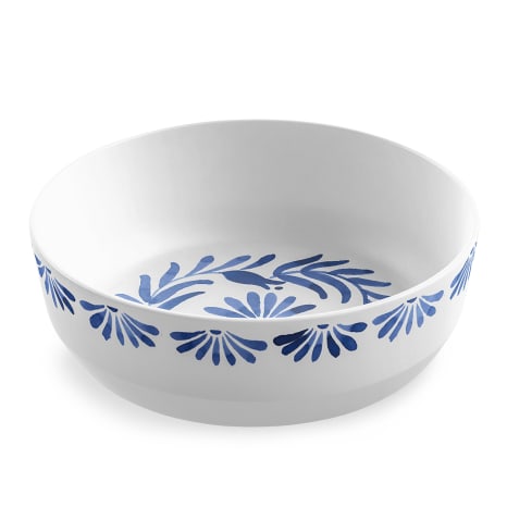 Image of Abode Azul Melamine Dinner Bowl, 19cm