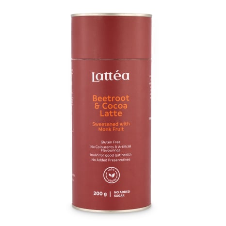 Image of Lattea Beetroot & Cocoa Latte, 200g
