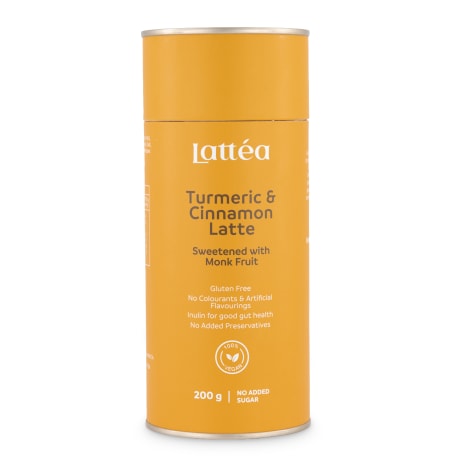 Image of Lattea Turmeric & Cinnamon Latte, 200g