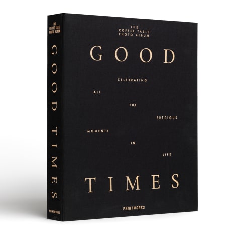 Image of Printworks Good Times Black Blank Photo Album