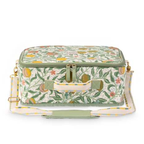 Image of William Morris At Home Fruit 2-Person Picnic Cooler Bag Set