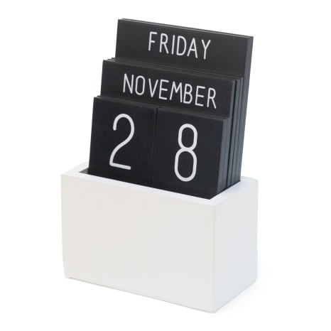 Image of Helio Ferretti Small Perpetual Wooden Calendar