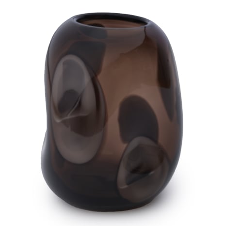 Image of Thread Office Mocha Organic Spot Glass Vase