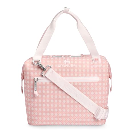 Image of Stanley Limited Edition Rattan Rose Quartz All-Day Julienne Mini Cooler, 7L