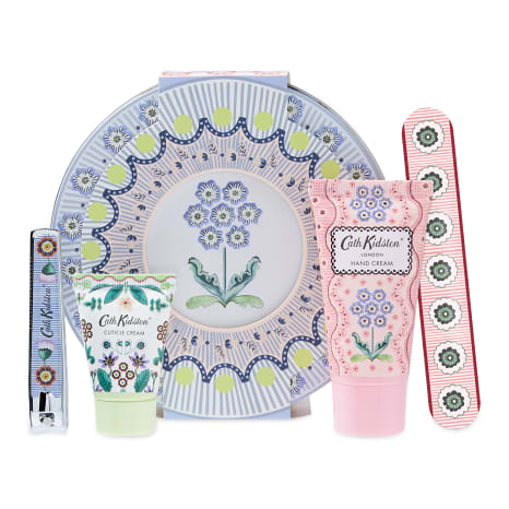 Image of Cath Kidston Body Woven Flowers Manicure Tin