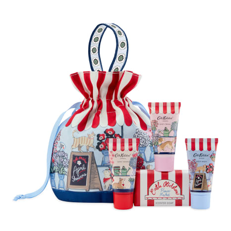 Image of Cath Kidston Body Flower Market Pouch Gift Set