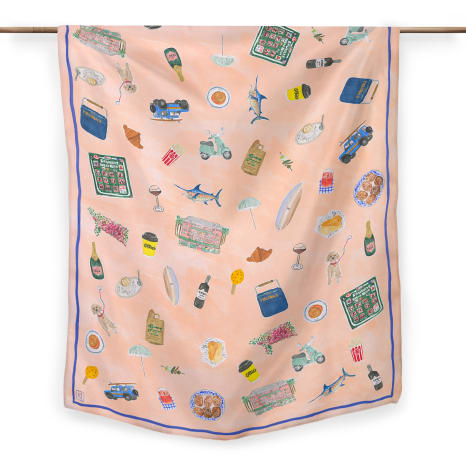 Image of Cara Saven Decor My Mother City Tablecloth, 8-10 Seater