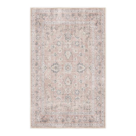 Image of Rugs Original Faded Rose Printed Area Rug, 200cm x 290cm