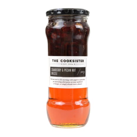 Image of The Cooksister Cranberry & Pecan Nut Drizzle, 520g