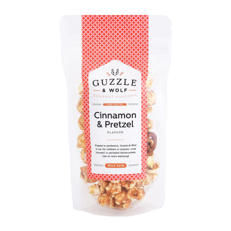 Image of Guzzle & Wolf Cinnamon & Pretzel Gourmet Popcorn