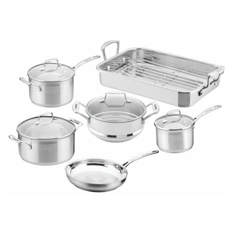 Image of Scanpan Impact 6 Piece Cookware Set with Roaster