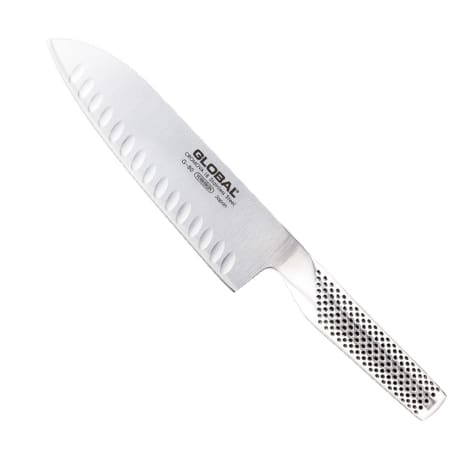 Image of Global G Series Fluted Santoku Knife, 18cm