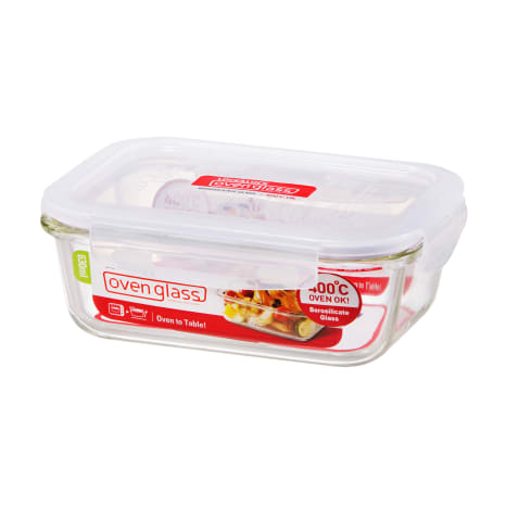 Image of LocknLock Euro Rectangular Glass Container